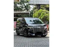 2018 Toyota Alphard 2.5 G MPV Black on Beige Odo 55 Rb (TERMURAH)