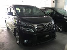2012 Toyota Vellfire VX 2.4L 2012 YEAR NEW FACELIFT COOL BOX 8 SEATER