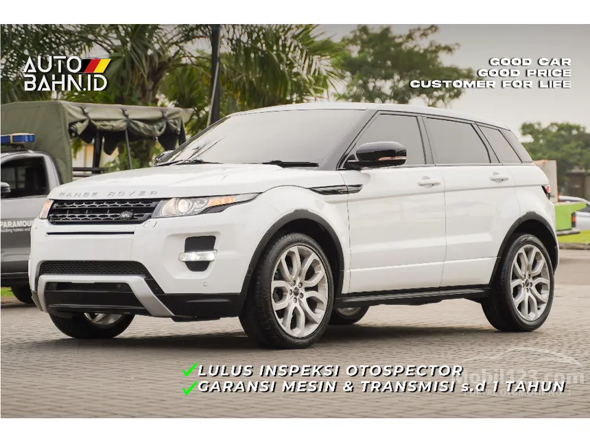 Jual Mobil Land Rover Range Rover Evoque 2013 Dynamic Luxury Si4 2.0 di DKI Jakarta Automatic SUV Putih Rp 345.000.000