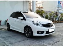 2018 Honda Brio 1.2 RS Hatchback , LOW KM 115 RB , HONDA BRIO RS CVT 2018 PUTIH , SERVICE RECORD , TERAWAT DAN SIAP PAKAI