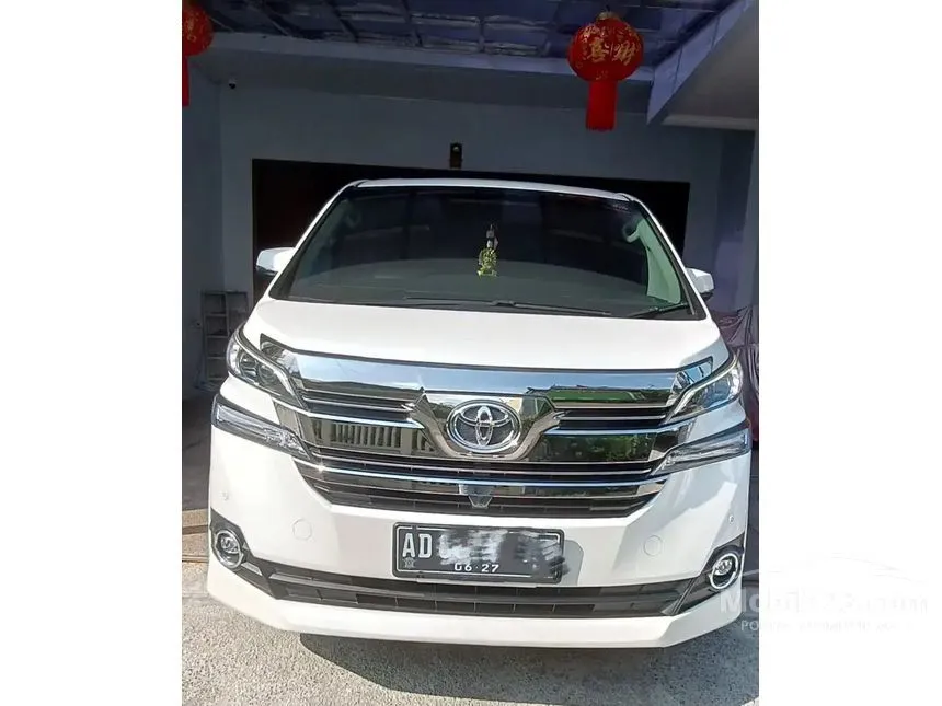 Jual Mobil Toyota Vellfire 2017 G 2.5 di Yogyakarta Automatic Van Wagon Putih Rp 799.000.000
