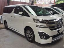 TOYOTA VELLIRE 3.5 VL FULLY LOADED UNREG 15