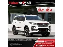 2021 Toyota Fortuner 2.4 VRZ TRD 4X2 SUV Promo dp murah