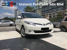 2014 Toyota Estima 2.4 (A) - Mileage 17K KM - Under Warranty - Import New By Local Toyota - Full Service Record