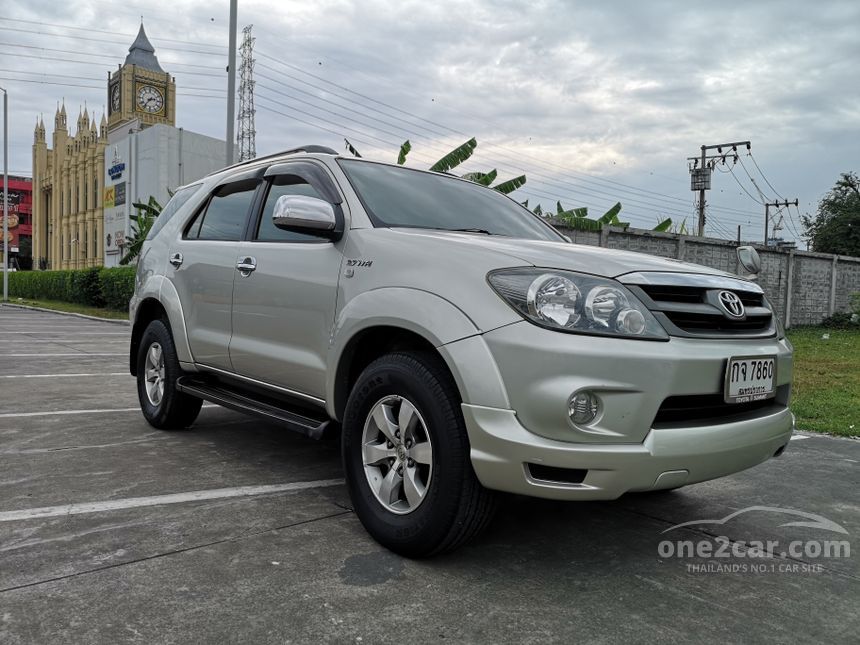 Toyota Fortuner 2008 V 2.7 in กรุงเทพและปริมณฑล Automatic SUV สีเงิน ...