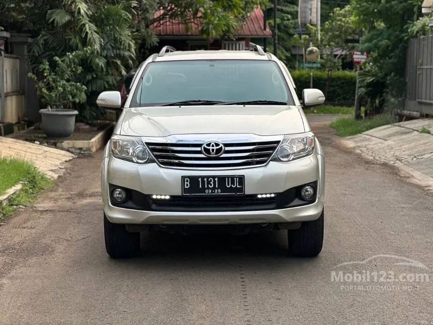 Jual Mobil Toyota Fortuner 2014 G Luxury 2.7 di DKI Jakarta Automatic SUV Silver Rp 235.000.000