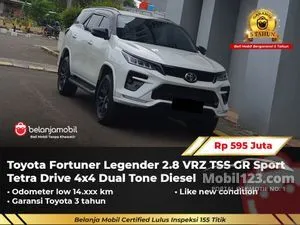 2025 Toyota Fortuner 2.8 VRZ TSS GR Parts Aero Pkg (2 Tone) (Prem Color) SUV