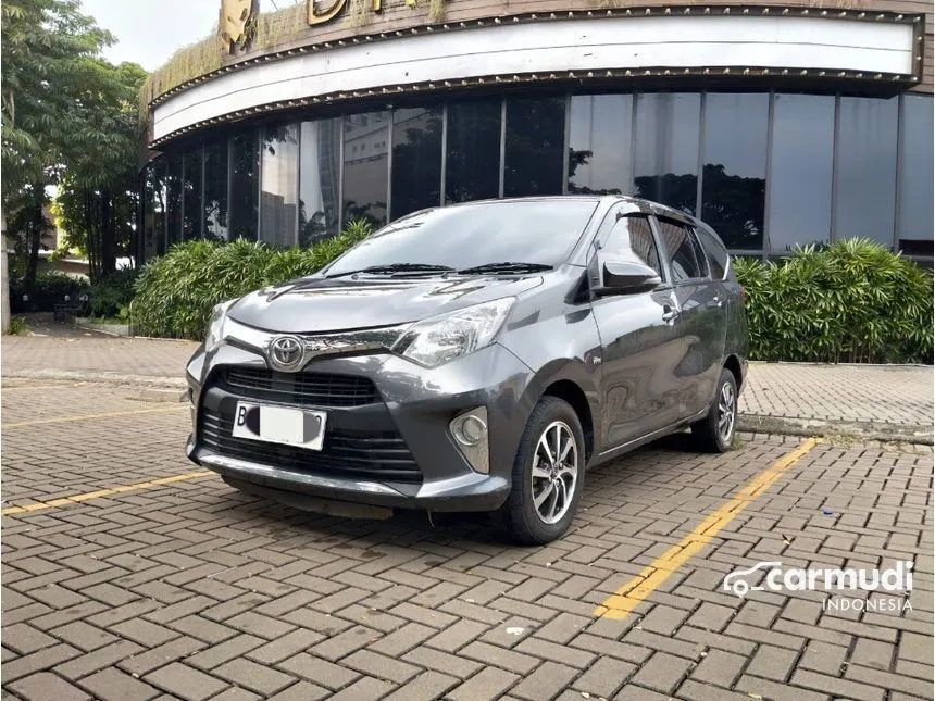 Jual Mobil Toyota Calya 2018 G 1.2 di Jawa Barat Automatic MPV Abu