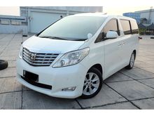 2010 Toyota Alphard Q premium Sound Good Conditions Warna Putih TDP 114JT