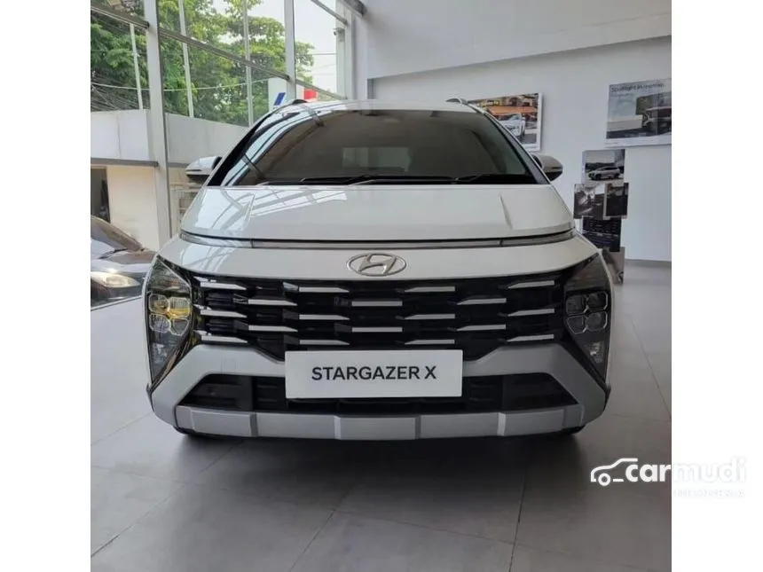Jual Mobil Hyundai Stargazer X 2024 Prime 1.5 di Banten Automatic Wagon Putih Rp 250.000.000