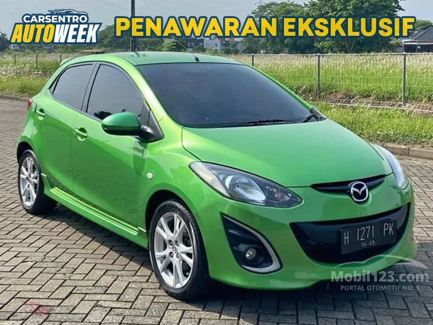 Jual Mobil Mazda 2 2010 R 1.5 di Jawa Tengah Automatic Hatchback Hijau Rp 88.000.000