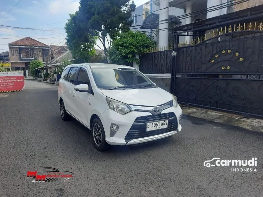 Jual Mobil Toyota Calya 2018 G 1.2 di Jawa Barat Automatic MPV Putih Rp 117.500.000