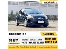 2014 Honda Brio 1.2 E Hatchback Matic Hitam Kondisi Siap Pakai Harga Termurah