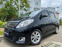 2012 Toyota Alphard 2.4 G G MPV Reg.2013 Black On Beige Km39rb Record Pilot Seat #AUTOHIGH #MUST HAVE