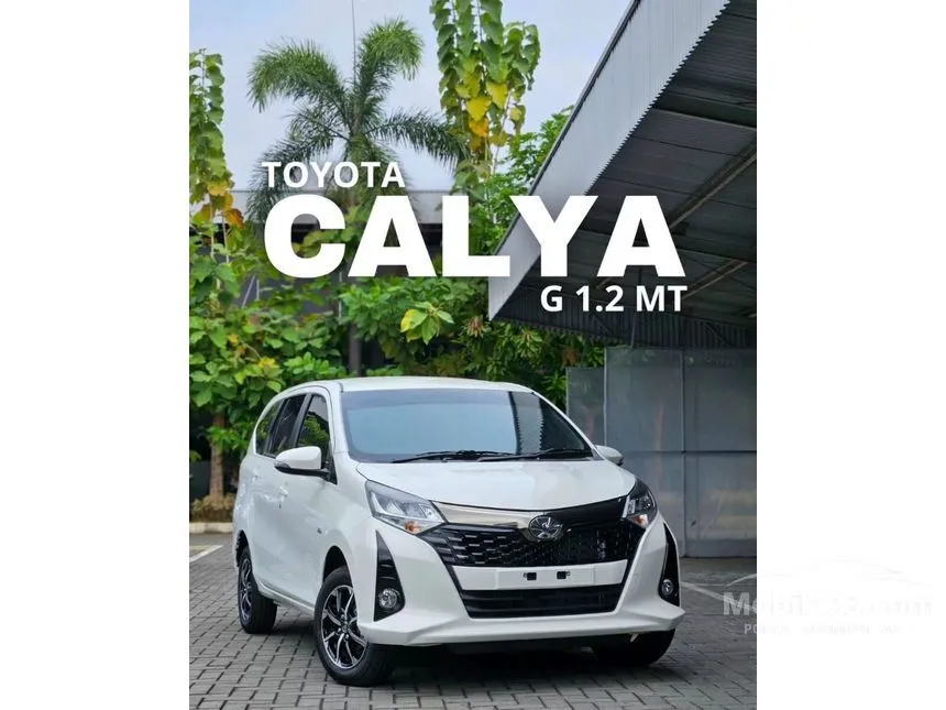 Jual Mobil Toyota Calya 2024 G 1.2 di Banten Automatic MPV Putih Rp 156.000.000