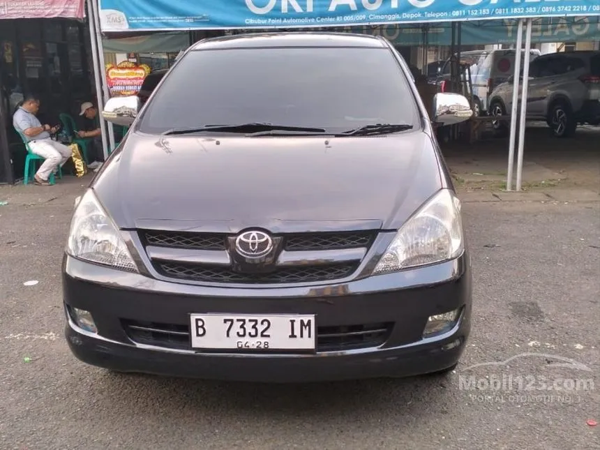 Jual Mobil Toyota Kijang Innova 2008 G 2.0 di DKI Jakarta Automatic MPV Hitam Rp 113.000.000