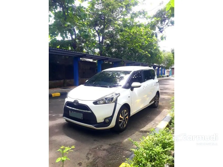 Jual Mobil Toyota Sienta 2016 V 1.5 di DKI Jakarta Automatic MPV Putih Rp 150.000.000