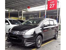 2009 Nissan Grand Livina 1.8 (A) Luxury MPV / NISMO BODYKIT/ 1 OWNER/ TIP TOP / LEATHER SEAT