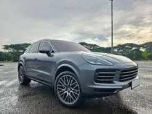 2018 Porsche Cayenne 3.0 SUV (Faktur 2019) Grey Metallic Odo 11 Rbuan (TDP Minim) Kondisi Mulus