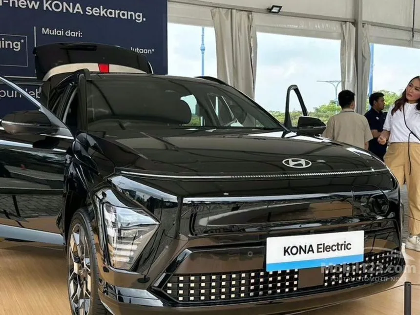 Jual Mobil Hyundai Kona 2024 Electric Long Range Signature di DKI Jakarta Automatic Wagon Hitam Rp 584.000.000