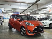 2017 Toyota Sienta 1.5 Q CVT Matic KM 30RB