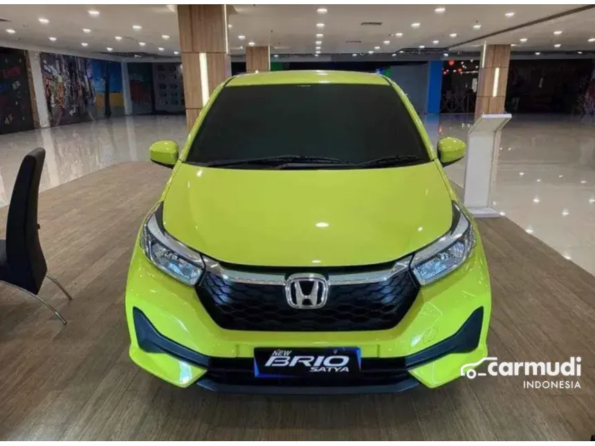 Jual Mobil Honda Brio 2024 S Satya 1.2 di DKI Jakarta Manual Hatchback Kuning Rp 147.900.000