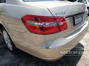 2012 Mercedes-Benz E250 2.1 Elegance CDI BlueEFFICIENCY Sedan