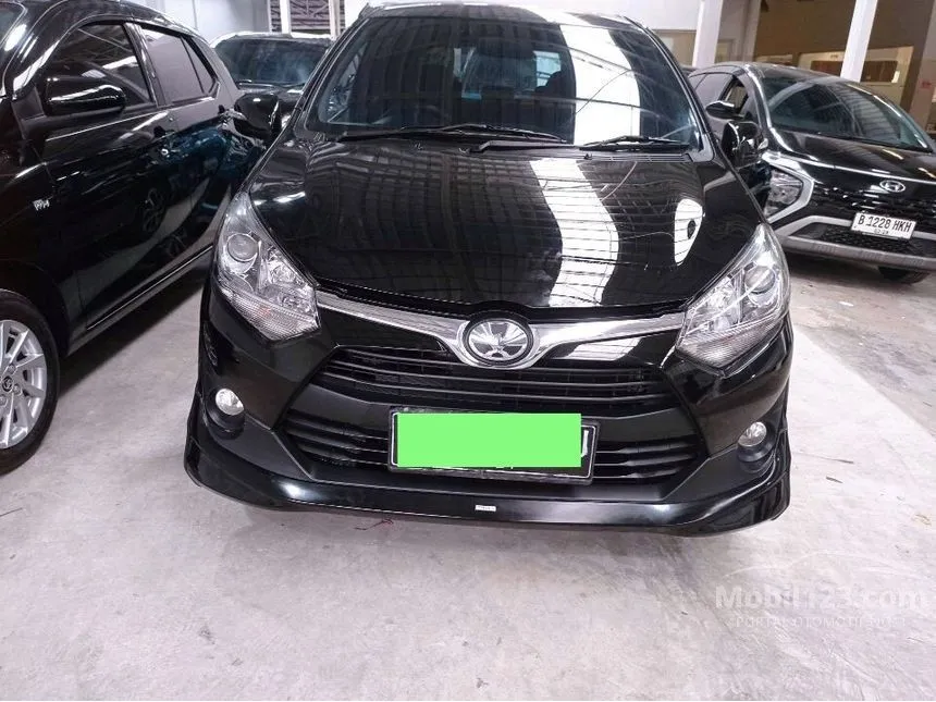 Jual Mobil Toyota Agya 2019 TRD 1.2 di Banten Automatic Hatchback Hitam Rp 126.000.000