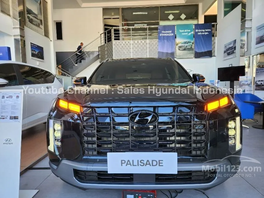 Jual Mobil Hyundai Palisade 2024 Signature 2.2 di Banten Automatic Wagon Biru Rp 800.000.000