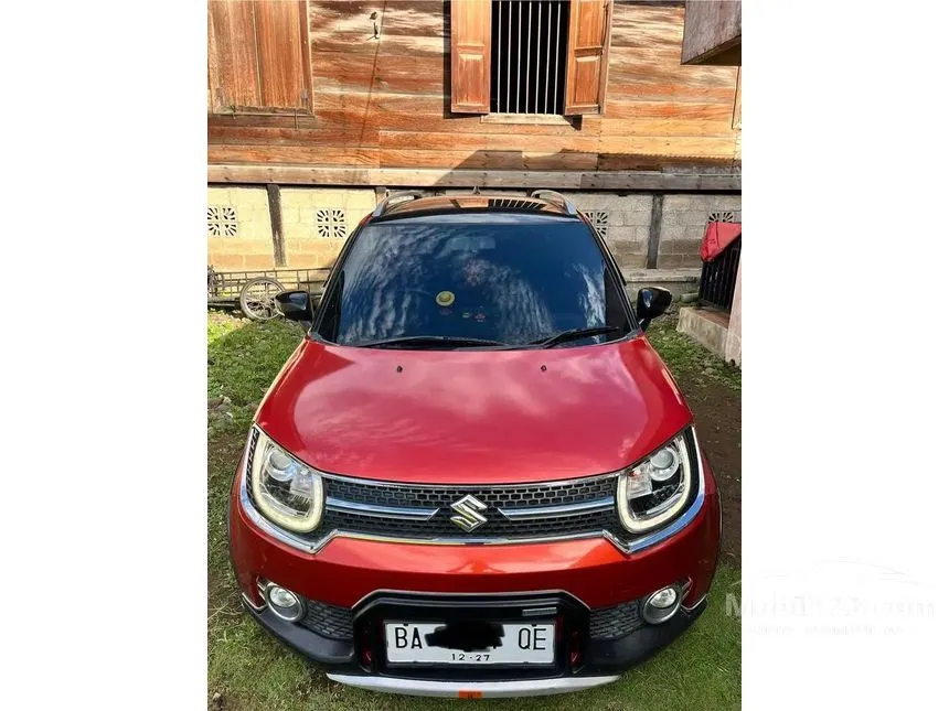 Jual Mobil Suzuki Ignis 2017 GX 1.2 di Sumatera Barat Manual Hatchback Merah Rp 118.000.000