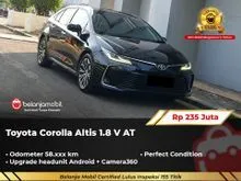 2020 Toyota Corolla Altis 1.8 V Sedan AT Hitam Metalik NIK 2020 [ GARANSI 5TH ]