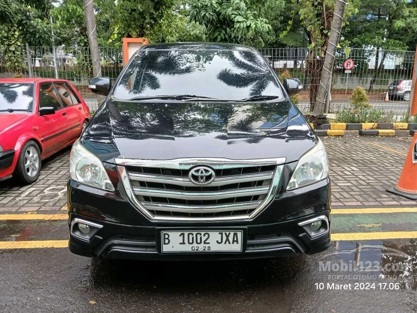 Jual Mobil Toyota Kijang Innova 2015 V Luxury 2.0 di DKI Jakarta Automatic MPV Hitam Rp 202.000.000