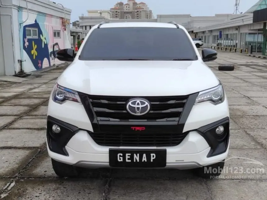 Jual Mobil Toyota Fortuner 2018 TRD 2.4 di DKI Jakarta Automatic SUV Putih Rp 395.000.000