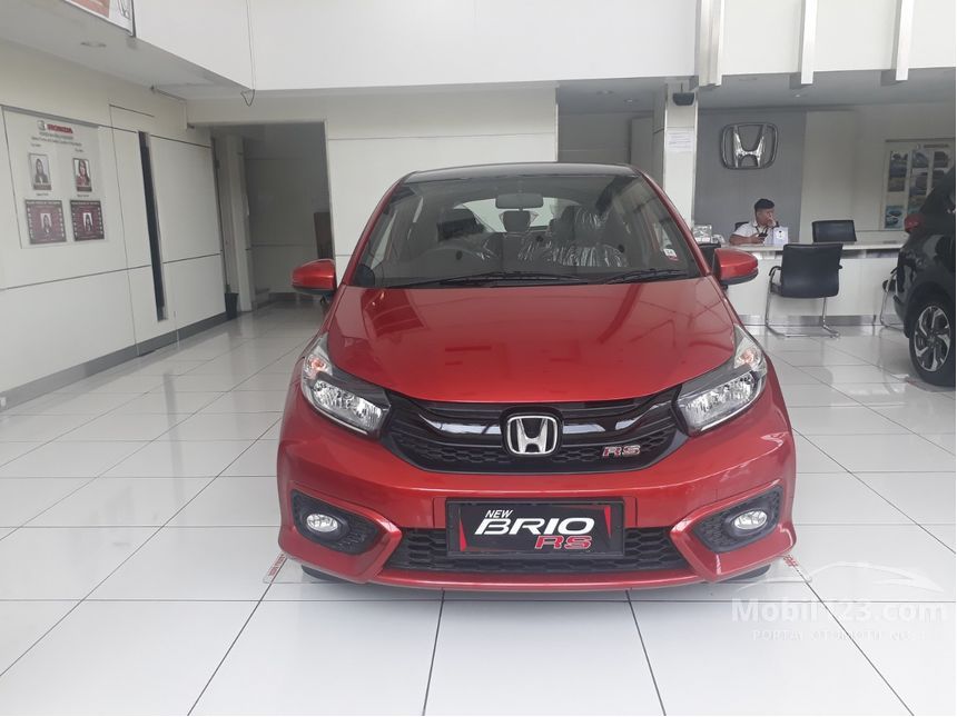 Honda Brio Merah Maroon