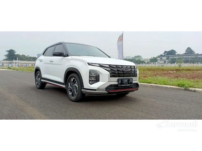 Jual Mobil Hyundai Creta 2022 Prime 1.5 di Banten Automatic Wagon Putih Rp 285.000.000