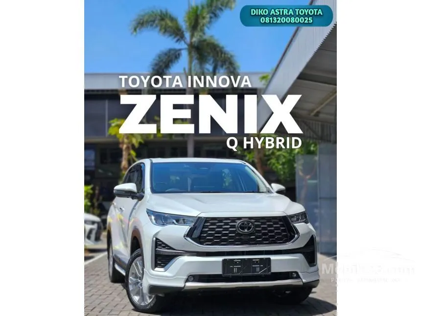 Jual Mobil Toyota Kijang Innova Zenix 2025 Q HV TSS ( Premium Color) 2.0 di DKI Jakarta Automatic MPV Putih Rp 608.200.000