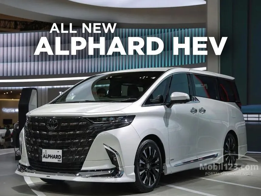 Jual Mobil Toyota Alphard 2024 HEV 2.5 di Banten Automatic MPV Putih Rp 1.656.800.000