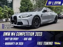 2023 BMW M4 3.0 Competition Coupe Brooklyn Grey on Ivory Abu-abu Abu M Series 4 C M4C Comp