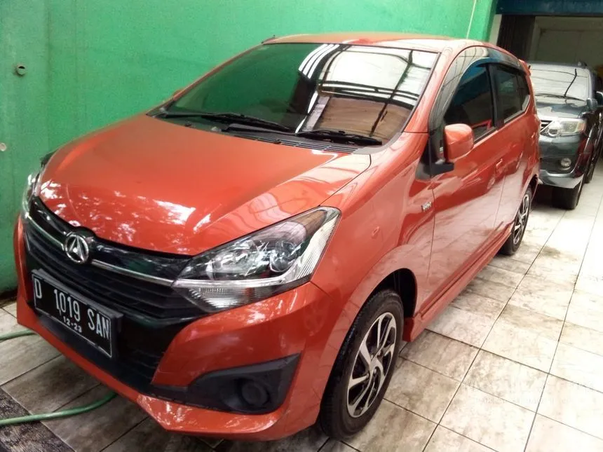 Jual Mobil Daihatsu Ayla 2018 X 1.2 di Jawa Barat Manual Hatchback Orange Rp 113.000.000