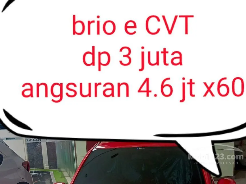 Jual Mobil Honda Brio 2024 E Satya 1.2 di DKI Jakarta Automatic Hatchback Merah Rp 3.000.000
