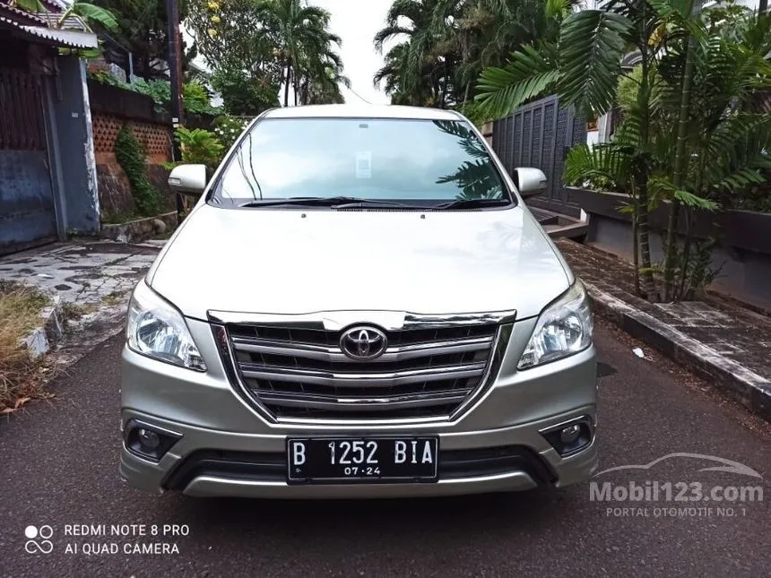 Jual Mobil Toyota Kijang Innova 2014 V Luxury 2.0 di DKI Jakarta Automatic MPV Lainnya Rp 180.000.000