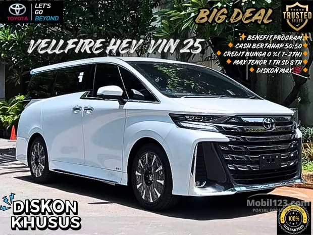 Jual Toyota Vellfire HEV Executive Lounge VIP Type (Non Premium Color ...