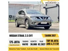 2017 Nissan X-Trail 2.5 SUV Matic Abu Kondisi Siap Pakai Low KM Xtrail Termurah