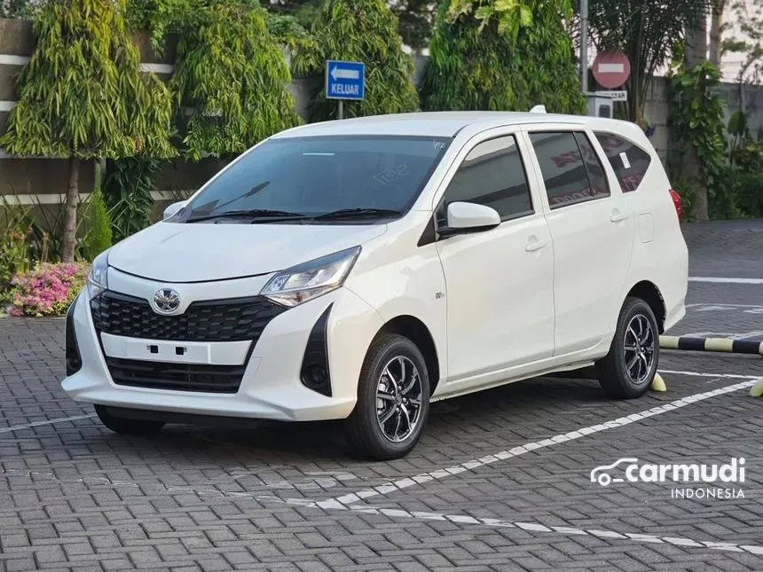 Jual Mobil Toyota Calya 2024 E 1.2 di Banten Manual MPV Putih Rp 150.400.000