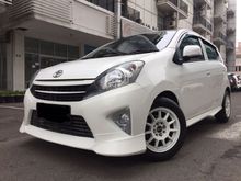 2015 Daihatsu Ayla M AT White TDP 8JT