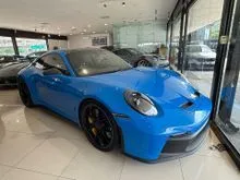 2021 Porsche GT3 SHARK BLUE FULL SPEC - UK SPEC, LOW MILEAGE, SPORT CHRONO PACKAGE, FULL BUCKET SEATS, CARBON ROOF, CARBON FIBRE INTERIOR