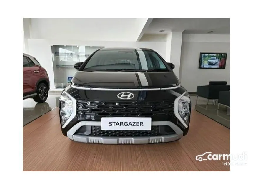 Jual Mobil Hyundai Stargazer 2024 Prime 1.5 di Banten Automatic Wagon Hitam Rp 290.000.000