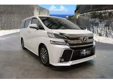 2015 Toyota Vellfire 2.5 ZG Van Wagon - kondisi sangat terawat istimewa seperti baru