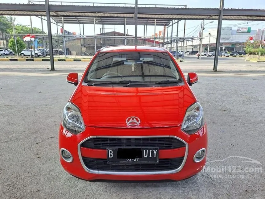 Jual Mobil Daihatsu Ayla 2017 X 1.0 di Banten Manual Hatchback Merah Rp 79.000.000