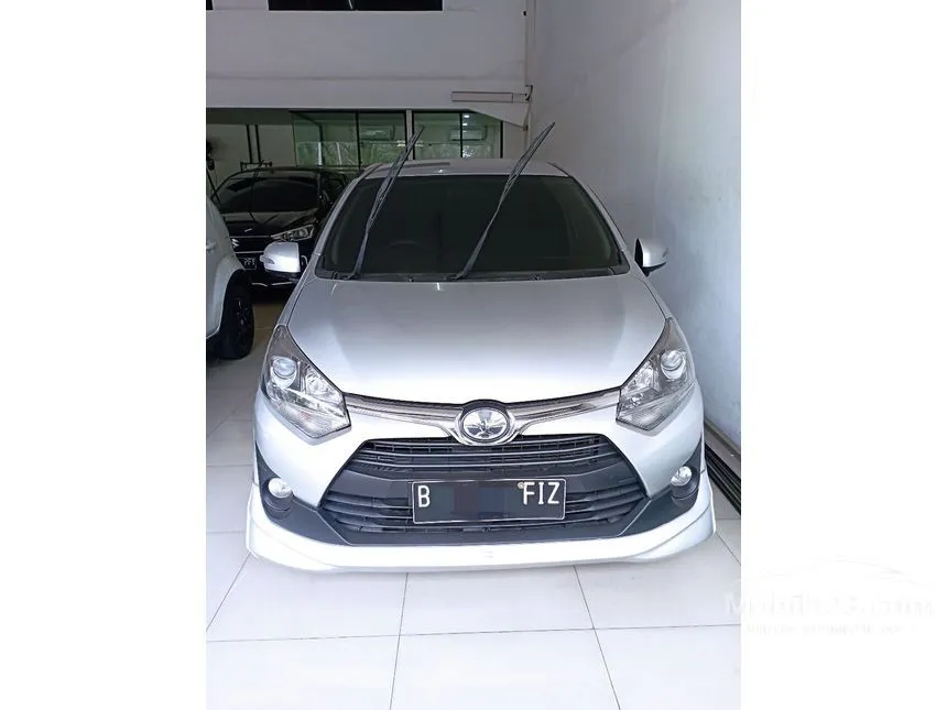 Jual Mobil Toyota Agya 2019 TRD 1.2 di Banten Manual Hatchback Silver Rp 103.000.000